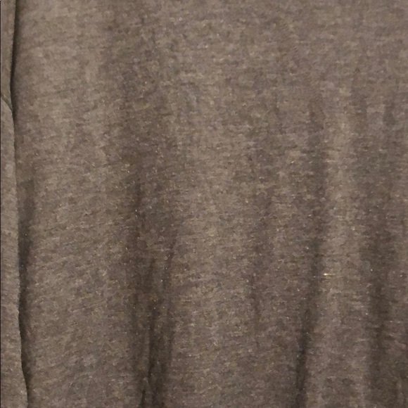 Old Navy Long Sleeve Tee Black Heather Grey XXl - Picture 4 of 4